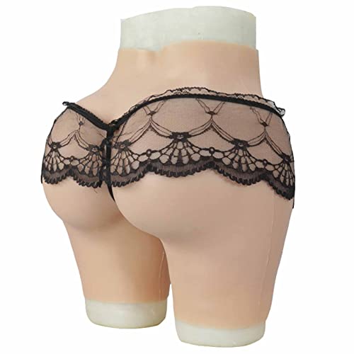 ZWSM Calcinhas realistas com enchimento push up, calcinha de silicone, calcinha vagina, bumbum, quad
