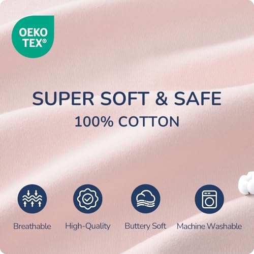 Image of Baby Sleep Sack 3-6 Months, 1.0 Tog Supersoft Thermostatic Cotton Toddler Sleeping Sack for Babies Infant, 2-Way Zipper Baby Wearable Blanket for All Season