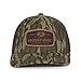 Mossy Oak Camo Trucker Hat, Mesh Back, Adjustable Snapback for Hunting, One Size, Bottomland Brown