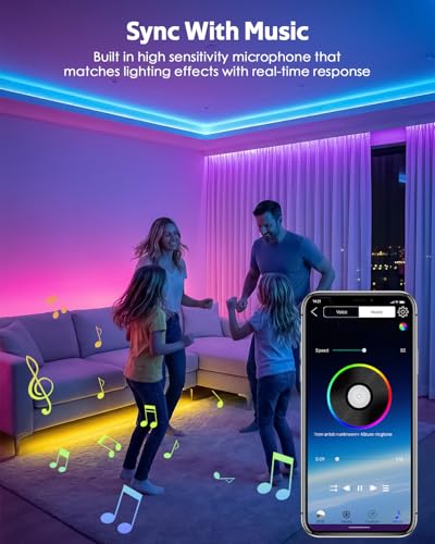 Tira LED RGB COB USB Bluetooth 2m con Control Remoto miniatura 2