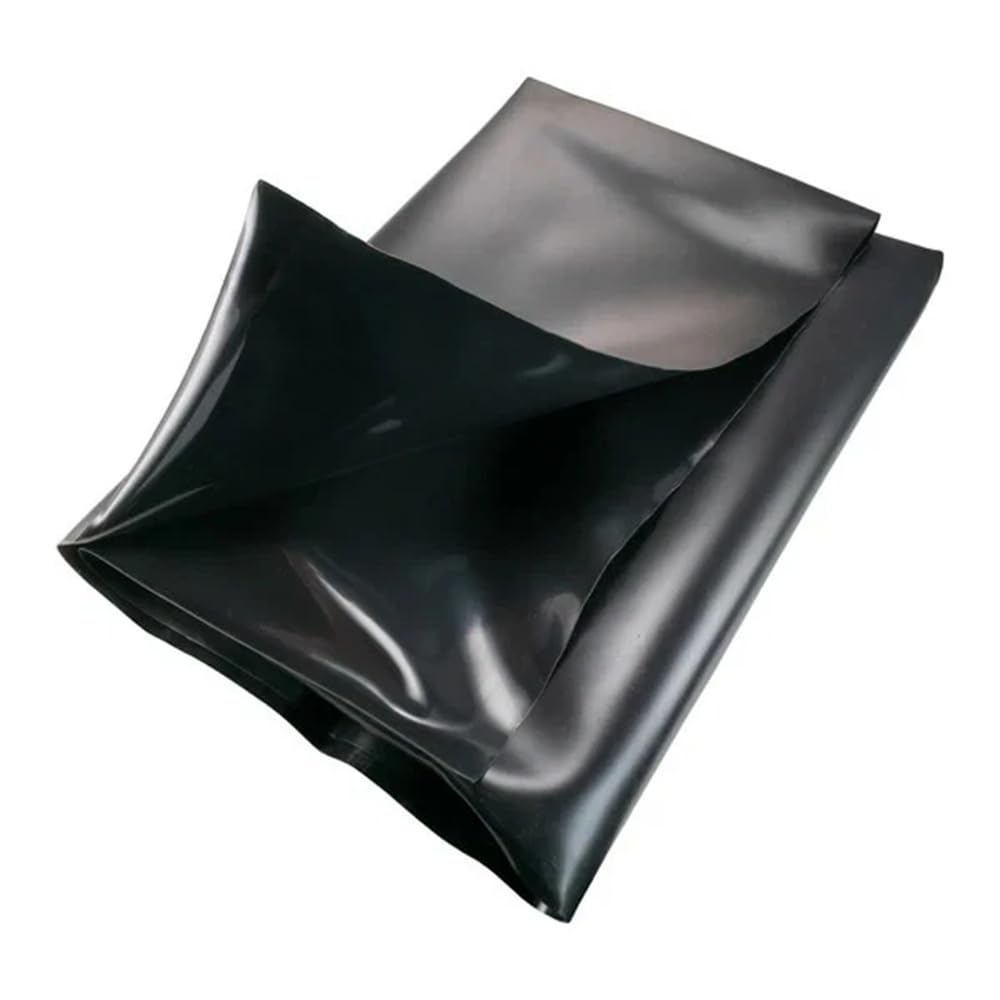 Picraft EPDM Pond Liner Membrane (2.5m x 3m), Heavy Duty 900GSM Black Rubber Sheet, Aquatic Water Feature Lining, Fish Safe Koi Pond Underlay Membrane, Garden Waterfall Basin Mat