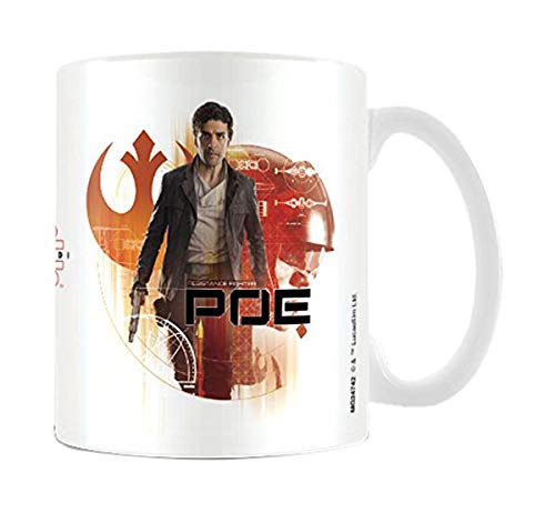 Pyramid International "Star Wars The Last Jedi (Poe Icons) Official Boxed Ceramic Coffee/Tea Mug, Multi-Colour, 11 oz/315 ml