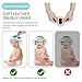 LYSIAN Baby Headphones Hearing Protection Ear Muffs for Infants 0-3 Years with Elastic Headband, Noise Cancelling Baby Earmuffs for Parade Fireworks, Festival, Sleep, Travel, Plane (White)