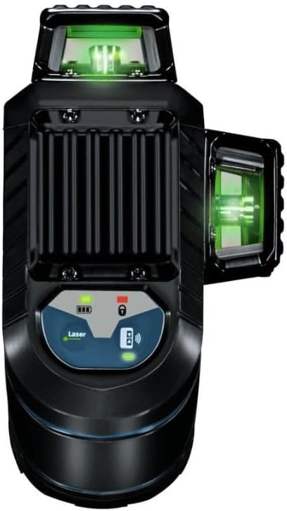 Bosch GLL3-300G-RT 360-Degree Green-Beam Laser Level (300 ft.) with 3-Plane Alignment-Line (Refurbished)