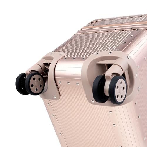 Maleta rígida de aluminio con ruedas para cámara miniatura 6