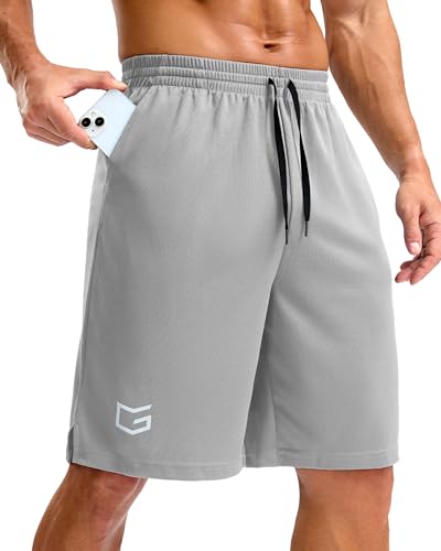 Image of G Gradual Men's Athletic Workout Shorts with Pockets 5 inch /7 inch /9 inch Lightweight Quick Dry Gym Basketball Running Shorts for Men