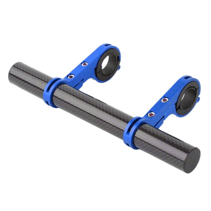 Ejoyous Prolunga per Manubrio Bici, Estensione Leggera in Fibra di Carbonio e Lega di Alluminio per Supporto per Telefono e Lampada per Tutte le Biciclette