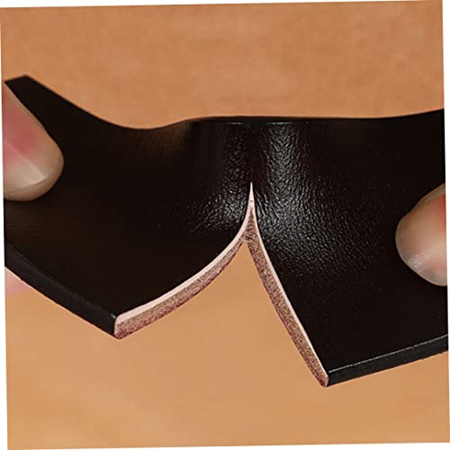 FRCOLOR Adjustable Mens Belts for Jeans Casual Belt Square Shape Pin Buckle Leather for Men Stretch for Men2