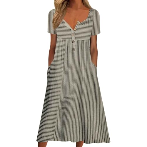 Robe d'été ample en mousseline pour masquer les formes avec élégance