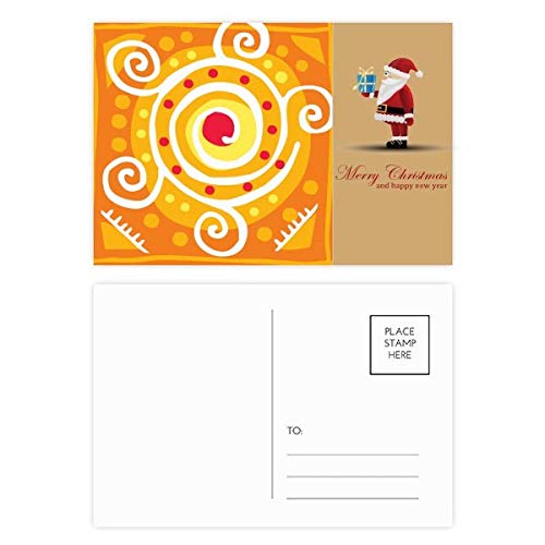 Carte postale Mexique orange lot de 20 totems maya pour correspondance vintage et collection
