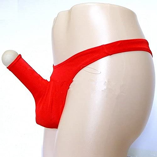 WenMei G-String Thong Briefs Men's Sheath Open Underpant Underwear4