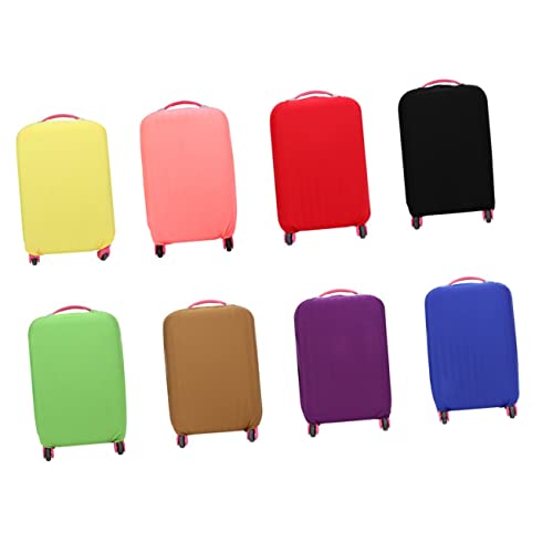 Elastic Suitcase Cover for Luggage Protective Travel Bag Pink High Elasticity Dirt and Scratch Resistant Easy for Travel Accessories4
