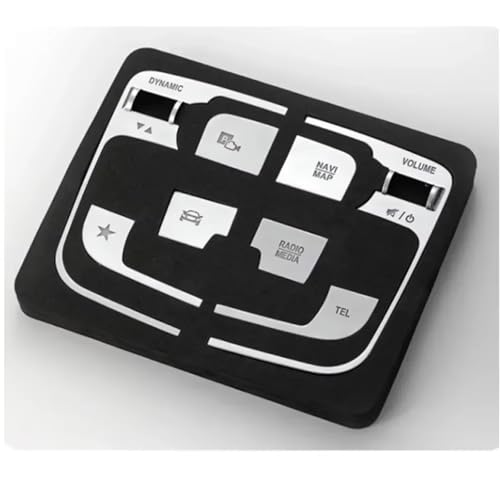 Autocollants boutons console Mercedes EQB EQA GLS GLB - 7
