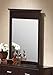 Coaster Home Furnishings 201294 Casual Contemporary Mirror, Mahogany