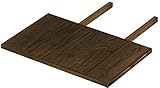 geeignet für 80 cm Holztischbreiten - Erweiterung für die Modele Rio Classiko oder Rio Kanto - durchgehende massive 33 mm dicke Platte aus massivem Holz - Lieferung in einem Pakete