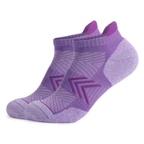 Women's Running Socks Padded Sports Socks Ankle Socks Breathable Cotton Socks