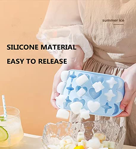 Molde de Silicona para Cubos de Hielo 2 Pzs con Tapa miniatura 4