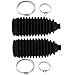 SCITOO 2pcs Steering Rack Boot for Toyota for Prius for Nissan Altima Murano Maxima Quest 350Z for INFINITI for Mini Cooper for Mitsubishi Endeavor for Scion xA xB for Subaru B9 Tribeca