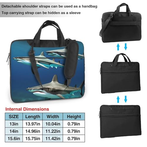 Sac ordinateur original requins marteaux idéal pour le bureau