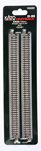 Rails Kato 20-000 N Unitrack 248mm droit circuit train miniature N x4