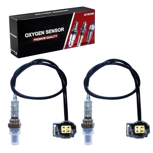 2PCS Oxygen O2 Sensor Upstream Downstream 234-4587 for Jeep Liberty Grand Cherokee Wrangler JK Chry 300 Dodge Dokota Charger Challenger Grand Caravan Journey Durango 3.7L Ram 1500 2001-2023 250-24253