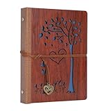 Aomiduo Tagebuch 200 Seiten Blanko Notizbuch Nachfüllbar 200 Seiten Tagebuch