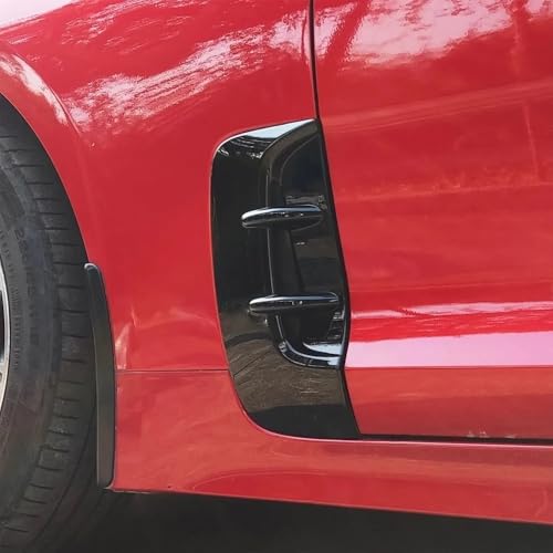 Embellecedor de entrada decorativo exterior y guardabarros de capó universal para KIA Stinger 5
