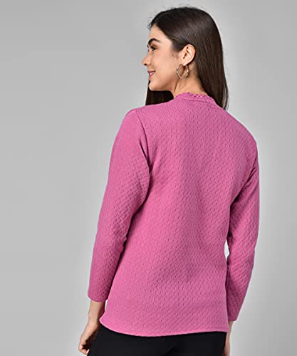 Image of eKools Women's Winterwear Woolen Sweater Cardigans