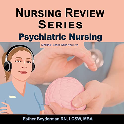 Nursing Review Series: Psychiatric Nursing by Esther Beyderman RN LCSW MBA, Steven Minear MD episode artwork
