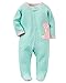 Carter's Baby Girls Interlock, Turquoise, 9 Months