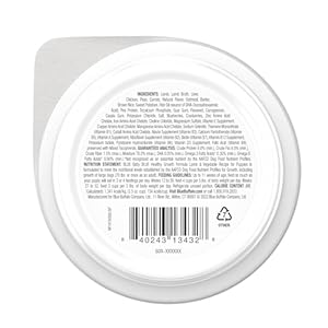   Blue-Buffalo-Baby-BLUE-Natural-Puppy-Wet-Dog-Food-Healthy-Growth-Formula-with-DHA-Lamb-and-Vegetable-Recipe-35-oz-Cups-12-Count