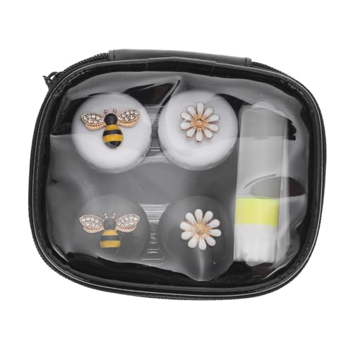 OATIPHO Boîtes pour Lentilles de Contact Œil Boîte de Rangement pour Lentilles de Contact