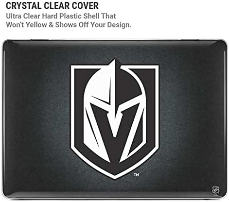 Skinit Case + Skin Compatible with MacBook Air 13in M1 (2021) - Officially Licensed NHL Vegas Golden Knights Black Background Design
