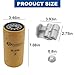 RARAYC 1R-0750 Remote Mount Fuel Filter Kit w/ 1/2