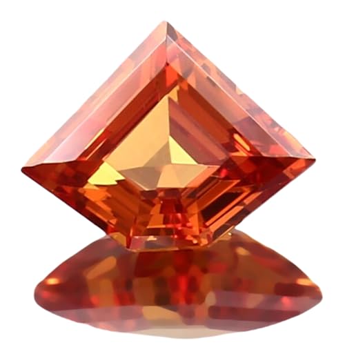 Saphir orange de Ceylan pentagone : fini les bijoux banals, créez l'unique