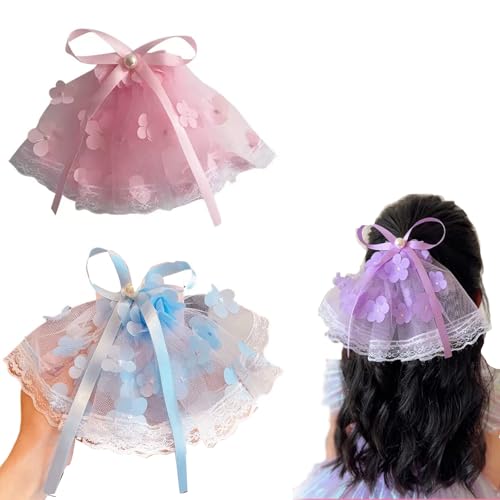 iRIIRIO 3�� �J���[�v�����Z�X�X�^�C�� �w�A�N���b�v �L���[�g �t�F�A���[���[�X �h���X ���{�� �w�A �A�N�Z�T���[ ���j���N���b�v�t�� �����ȏ��̎q �e�B�[������ (�s���N+�p�[�v��+�u���[)