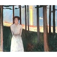 Amazon.co.jp: 絵画 桟橋の 3 人の女の子 1903 年エドヴァルド