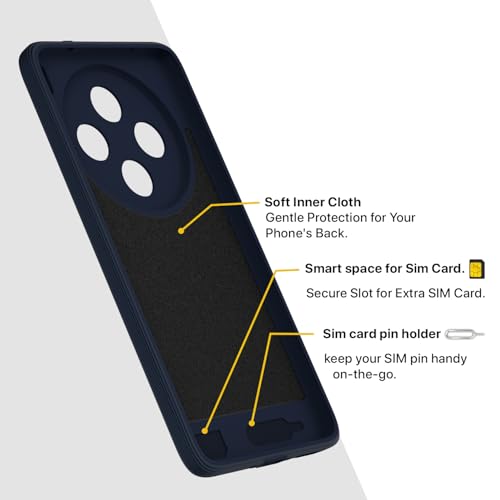 Image of Pikkme Back Cover for Vivo X200T 5G Soft Matte Silicone Mag-Safe Design (Mag-Safe Not Support) Camera Protection | Slim Fit Bumper Cover (Blue)