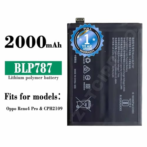 Image of Original BLP787 Battery for Oppo Reno 4 Pro Battery with 1 Year Warranty**** (B47)