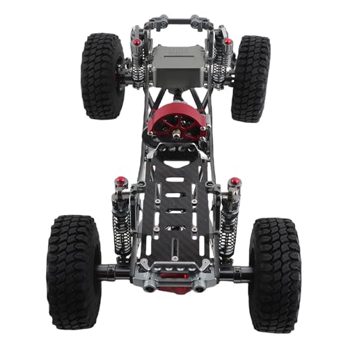 Châssis voiture RC 313mm Syrisora contre la torsion pour camions crawler et tout-terrain