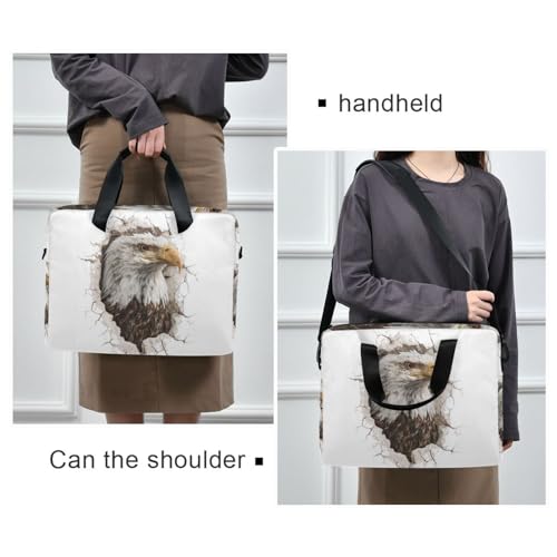 Bolso Maletín para Laptop 15.6 Pulgadas con Asa y Correa miniatura 2