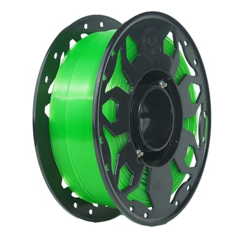 Image of WOL3D PLA PRO+ 3D Printer Filament Transparent Green Color 1.75mm - 1 KG Enhanced Strength & Toughness, High Accuracy, Eco-Friendly, Compatible with Bambu Lab, Creality, Ender, Prusa, FDM 3D Printers