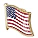 1pc Drapeau Américain Pin Badge en Métal Épinglette Broche USA Etats-Unis D'drapeau Épinglette Nouveauté Accessoires