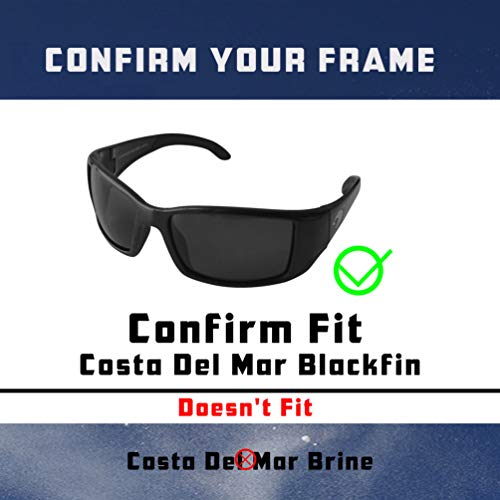 Image of Blackfin Lenses Replacement for Costa Del Mar Sunglass Polarized