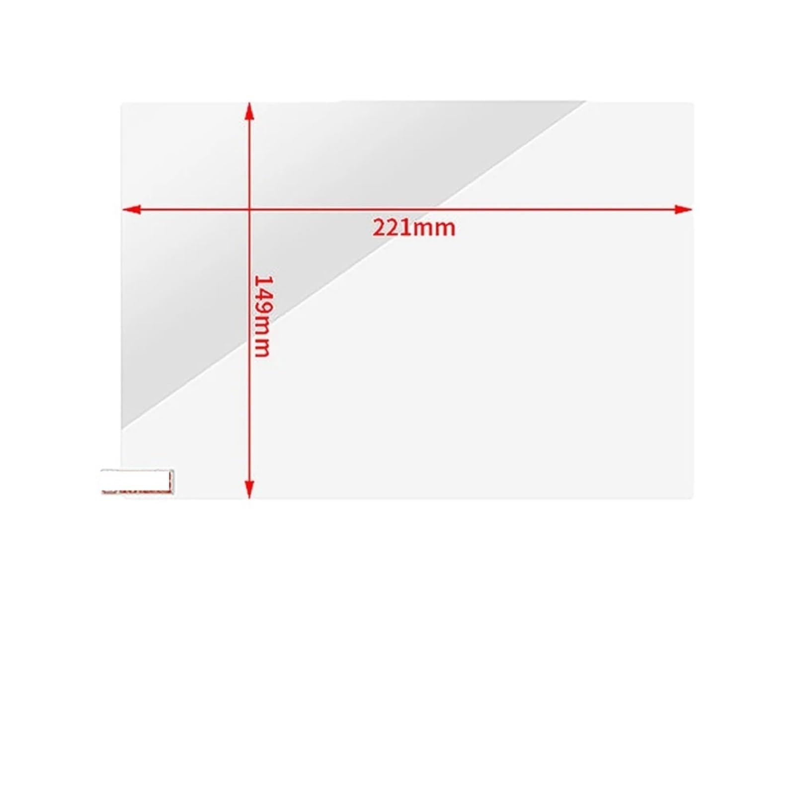 Navigation Schutzfolie Für Suzuki Für Jimny 5-Tür 2023 2024 2025 Navigation Screen Protector Film Center Konsole 8 "Bildschirm Gehärtetes Glas(2pcs)