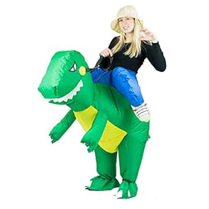Bodysocks® Disfraz Hinchable de Dinosaurio Adulto