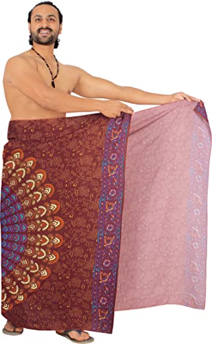 LA LEELA Men's Pareo Swim Wraps Bath Sarong Beach2