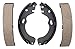 ACDelco Gold 17760B Bonded Rear Drum Brake Shoe Set