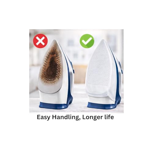 Image of Ironing Shoe Cover | Teflon Iron Sole Protector | Ironing Accessory | Safe Slip-On Cover for Electric Steam & Dry Irons | Universal Size