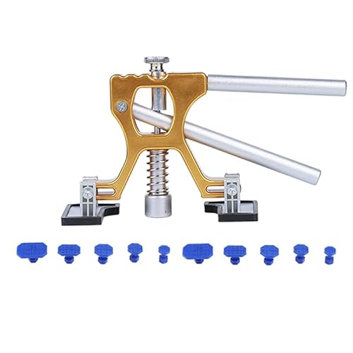 SJHFKDK Abolladuras Coche Eliminación Kit de reparación abolladuras sin Pintura Chapa carrocería Coche, Juego Herramientas Completo Taller Profesional, Uso Apto para(Kit 2 (10 pcs))